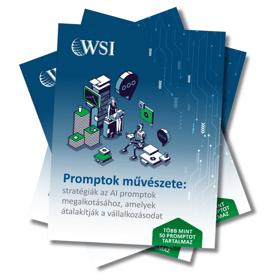 HU - AI Prompt Ebook Cover Spread Mock-up